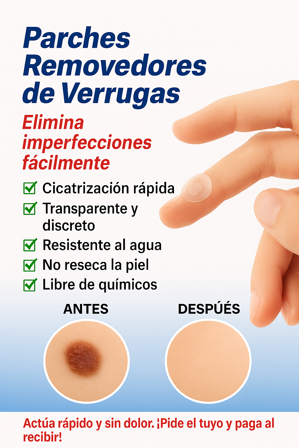 PARCHES PARA VERRUGAS