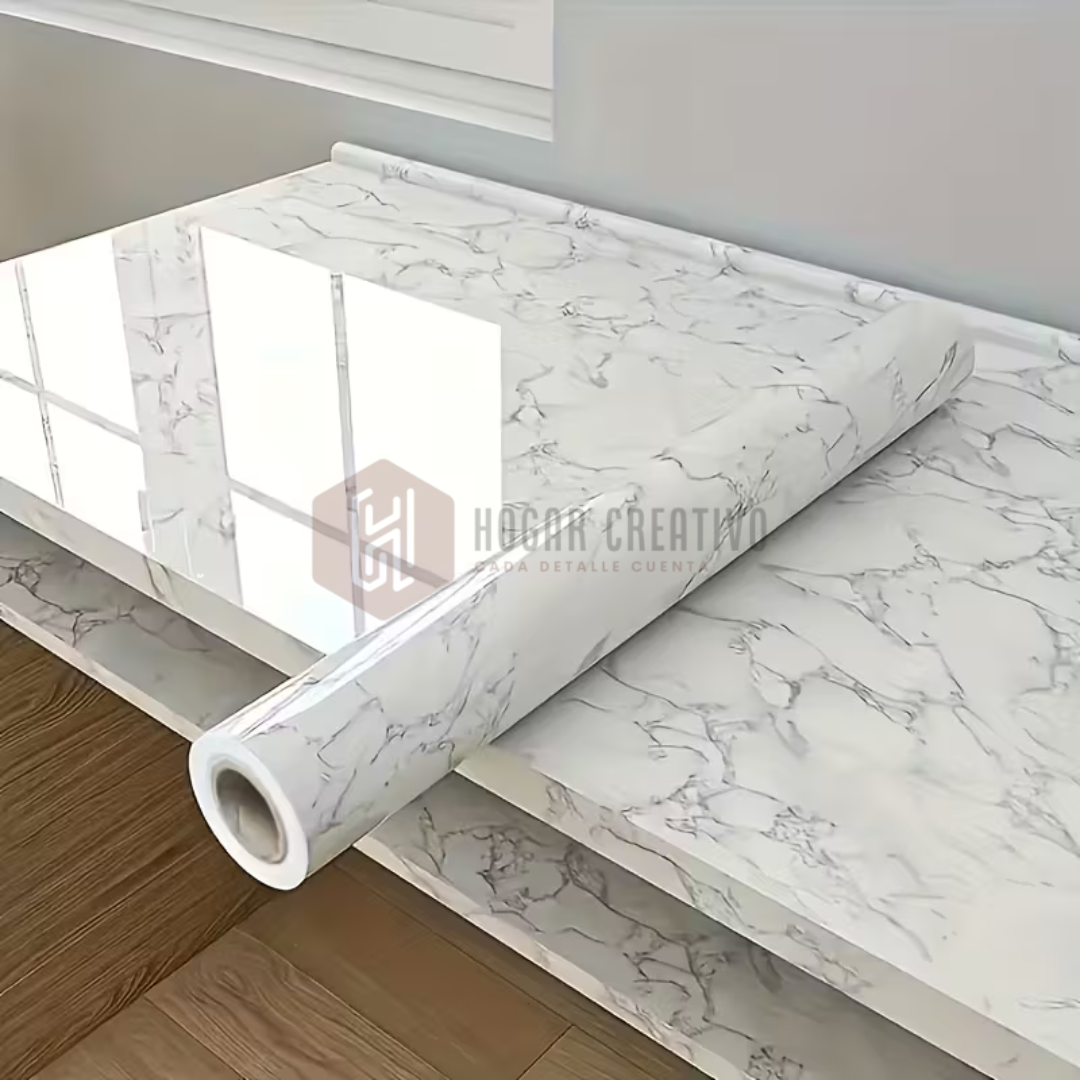 PAPEL VINIL AUTOADHESIVO MARMOLEADO 10m x 60cms
