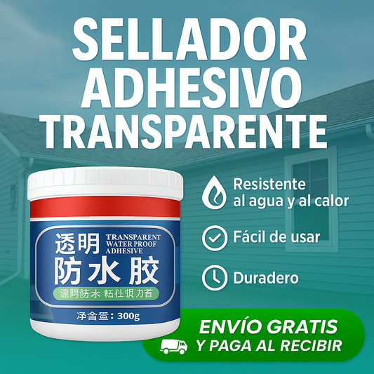 Sellador Adhesivo Transparente 300grs