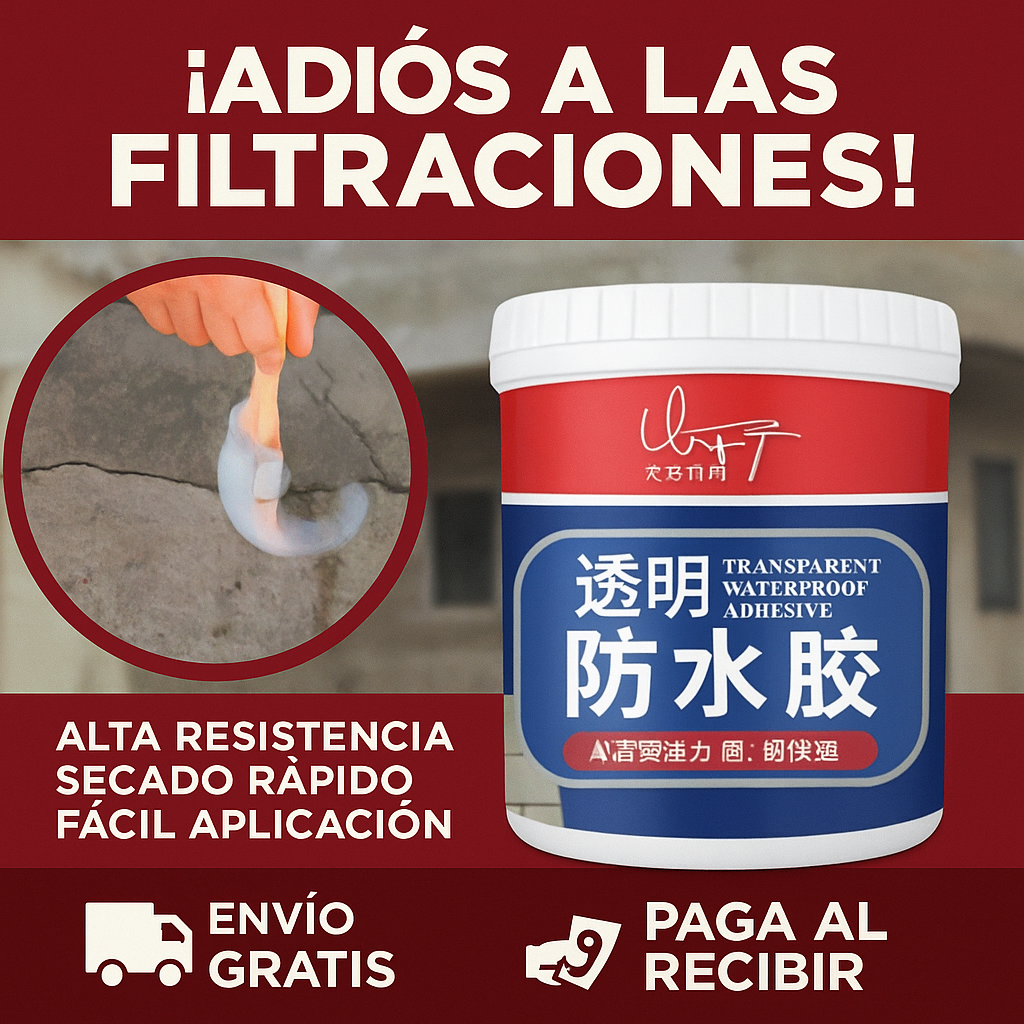 Sellador Adhesivo Transparente 300grs