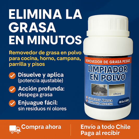 POWDERCLEAN - REMOVEDOR DE GRASA