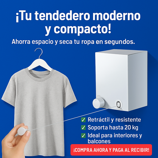 Easydry - Tendedero retráctil