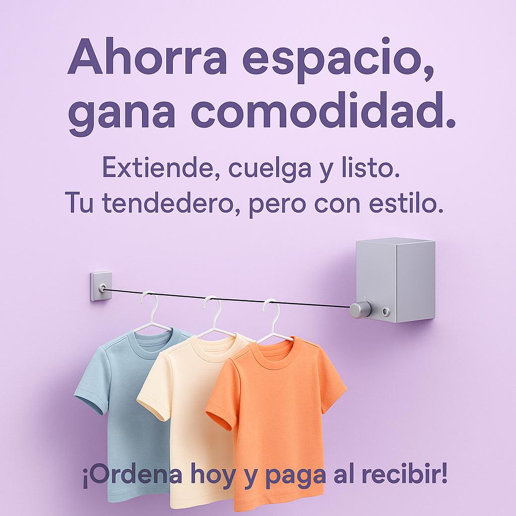 Easydry - Tendedero retráctil